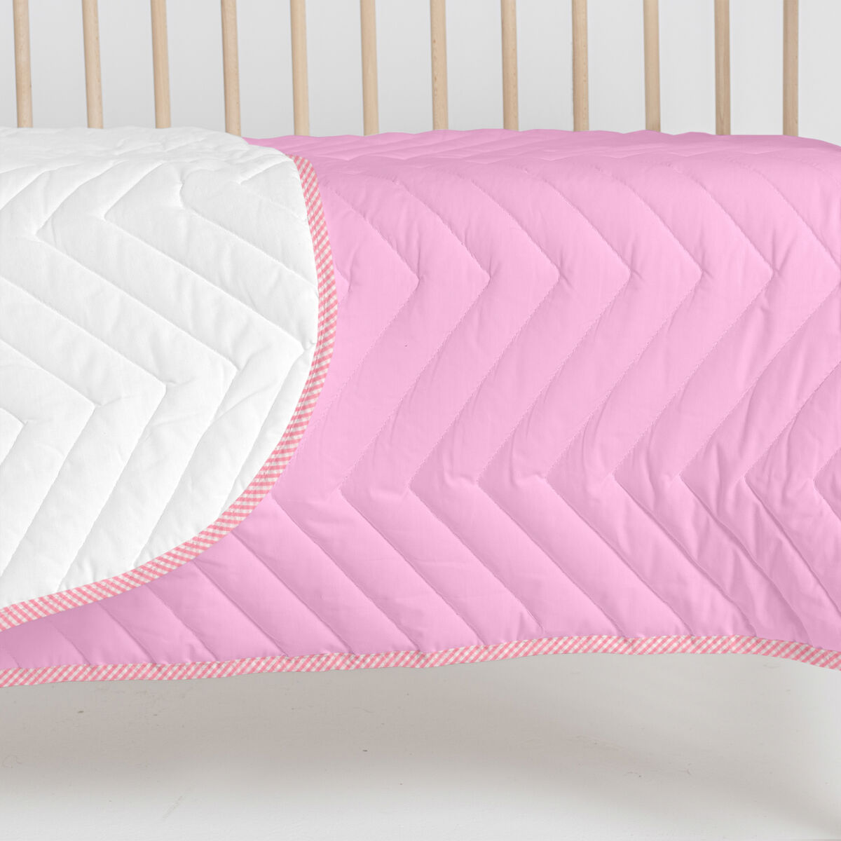 Sprei HappyFriday Basic Kids Arista Roze 100 x 130 cm